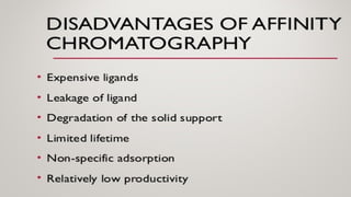 AFFINITY CHROMATOGRAPHY IMA SEMESTER 7.pptx