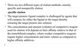 Affinity chromatography techniques .ppt