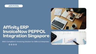 Affinity ERP InvoiceNow PEPPOL Integration Singapore | PDF