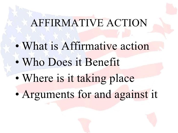 Affirmative Action Info