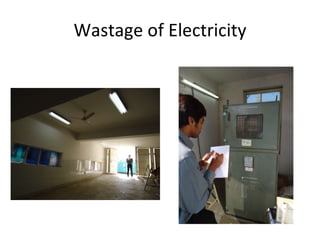 Wastage of Electricity 