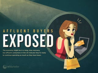 Aﬄuent	
  Buyers	
  Exposed:	
  The	
  economy	
  
might	
  be	
  in	
  a	
  long,	
  slow	
  recovery,	
  but	
  
aﬄuent	...