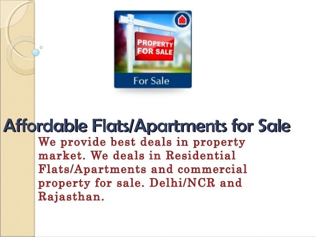 Affordable Flats/Apartments for Sale