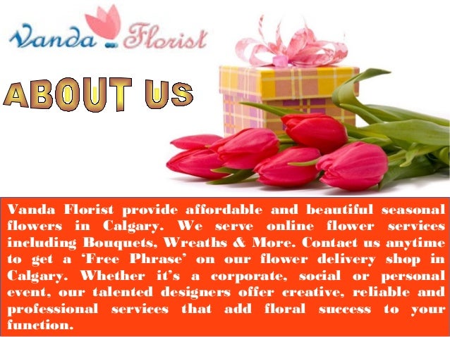 Affordable And Beautiful Seasonal Flowers Vanda Florist