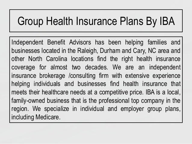 Affordable Group Health Insurance Plans Wilmington NC