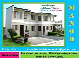Affordable house and lot for sale (Murang bahay at Lupa)