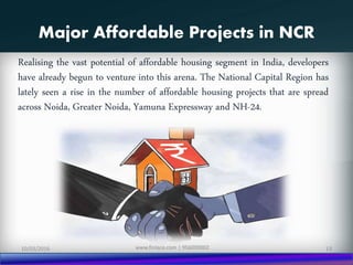 Affordable Housing - & its future in India | PPTX
