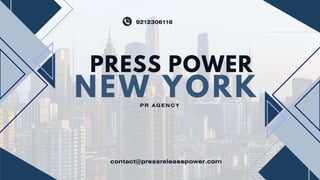 NEW YORK
PRESS POWER
 