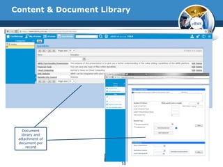 Content & Document Library
                             eBMS




    Document
   library and
 attachment of
 document per
      record



                       18
 