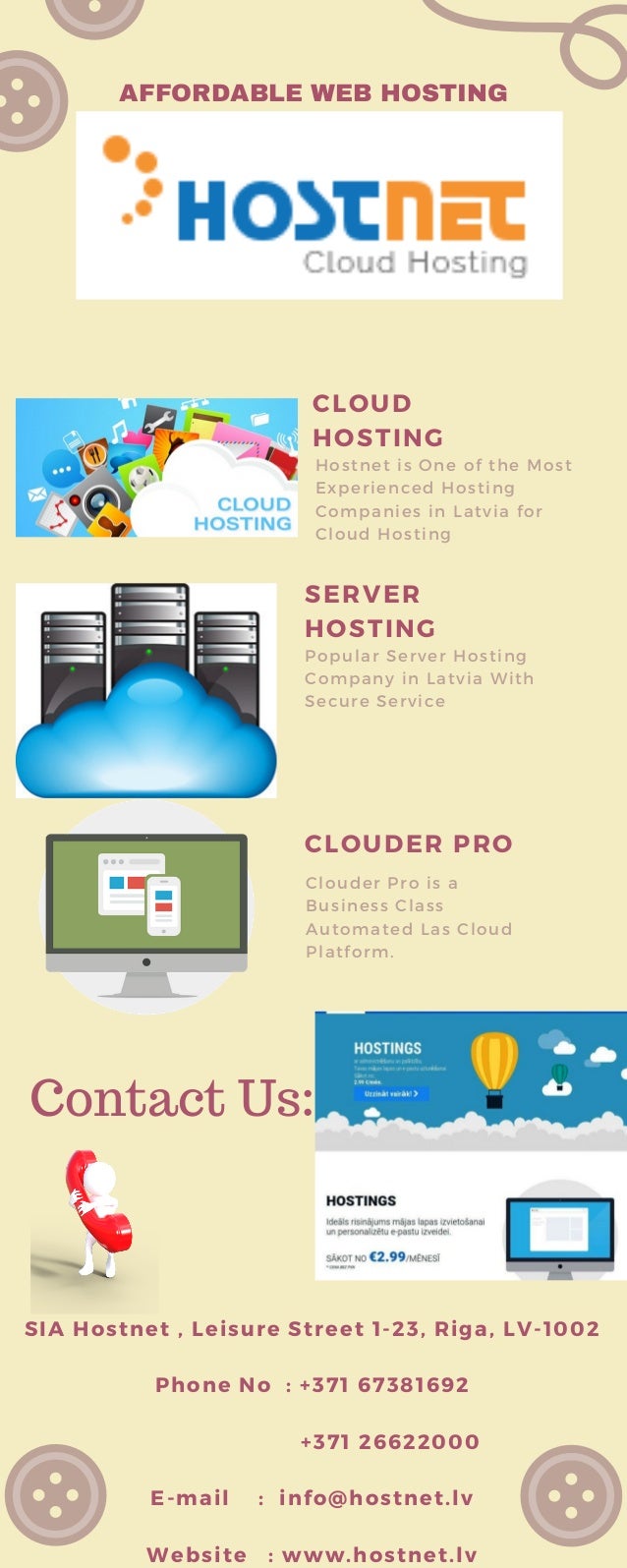 Affordable Web Hosting In Latvia Images, Photos, Reviews