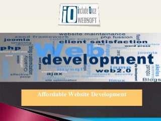 Affordable Website Development
 