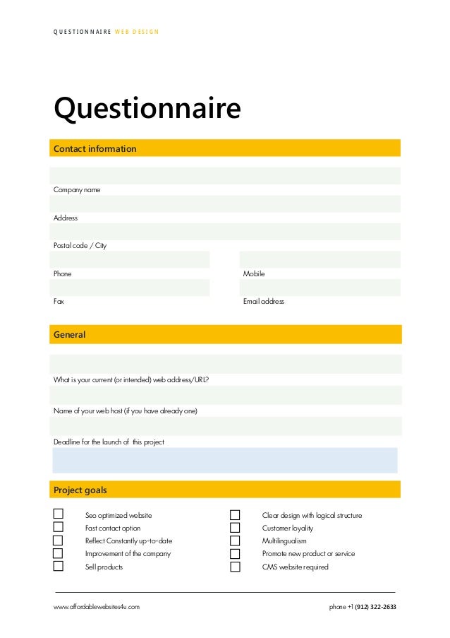 affordable websites4u web design questionnaire 6 638