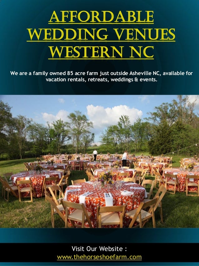 Affordable Wedding Venues Western Nc Call 828 393 3034 Thehorse