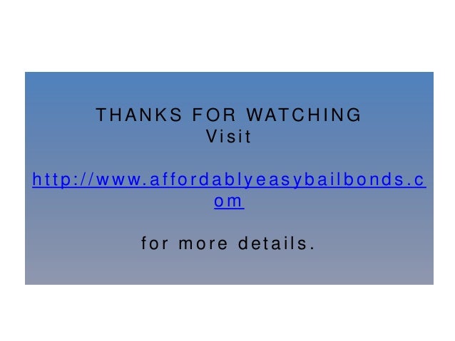 25 Beautiful Easy Bail Bonds