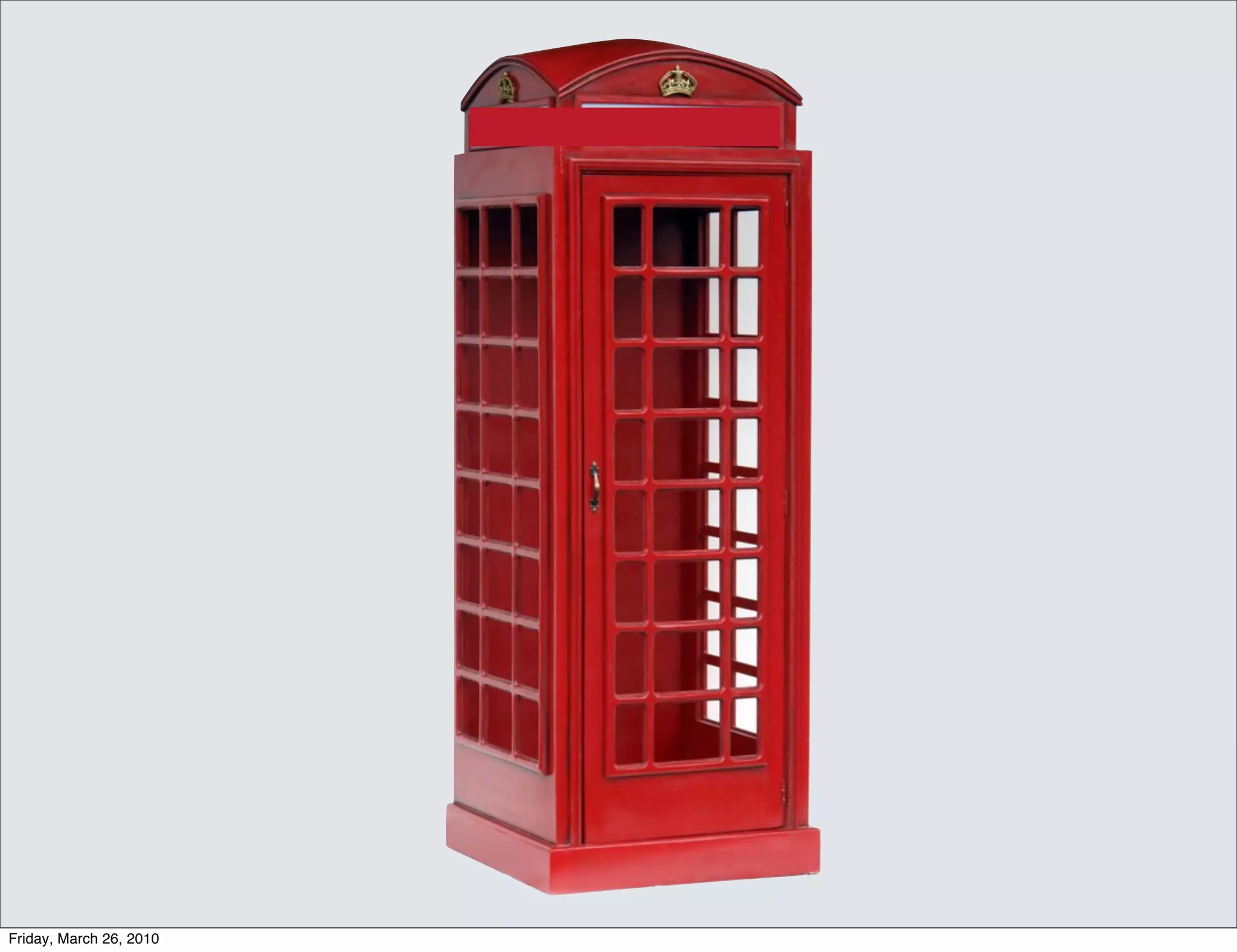 Friday, March 26, 2010
 