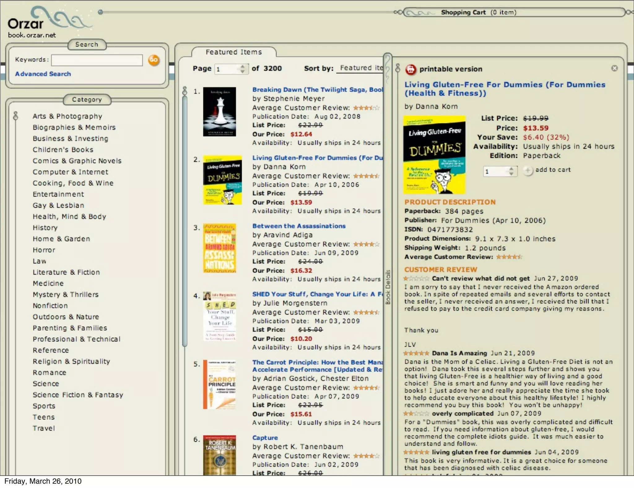 Friday, March 26, 2010
 