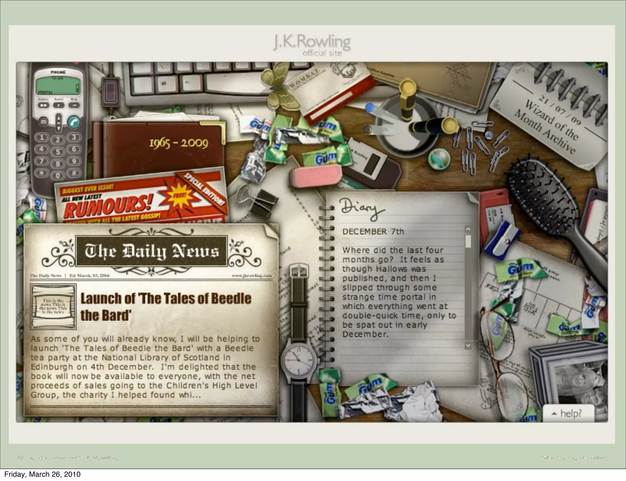 Friday, March 26, 2010
 