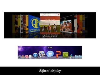 Bifocal display
 