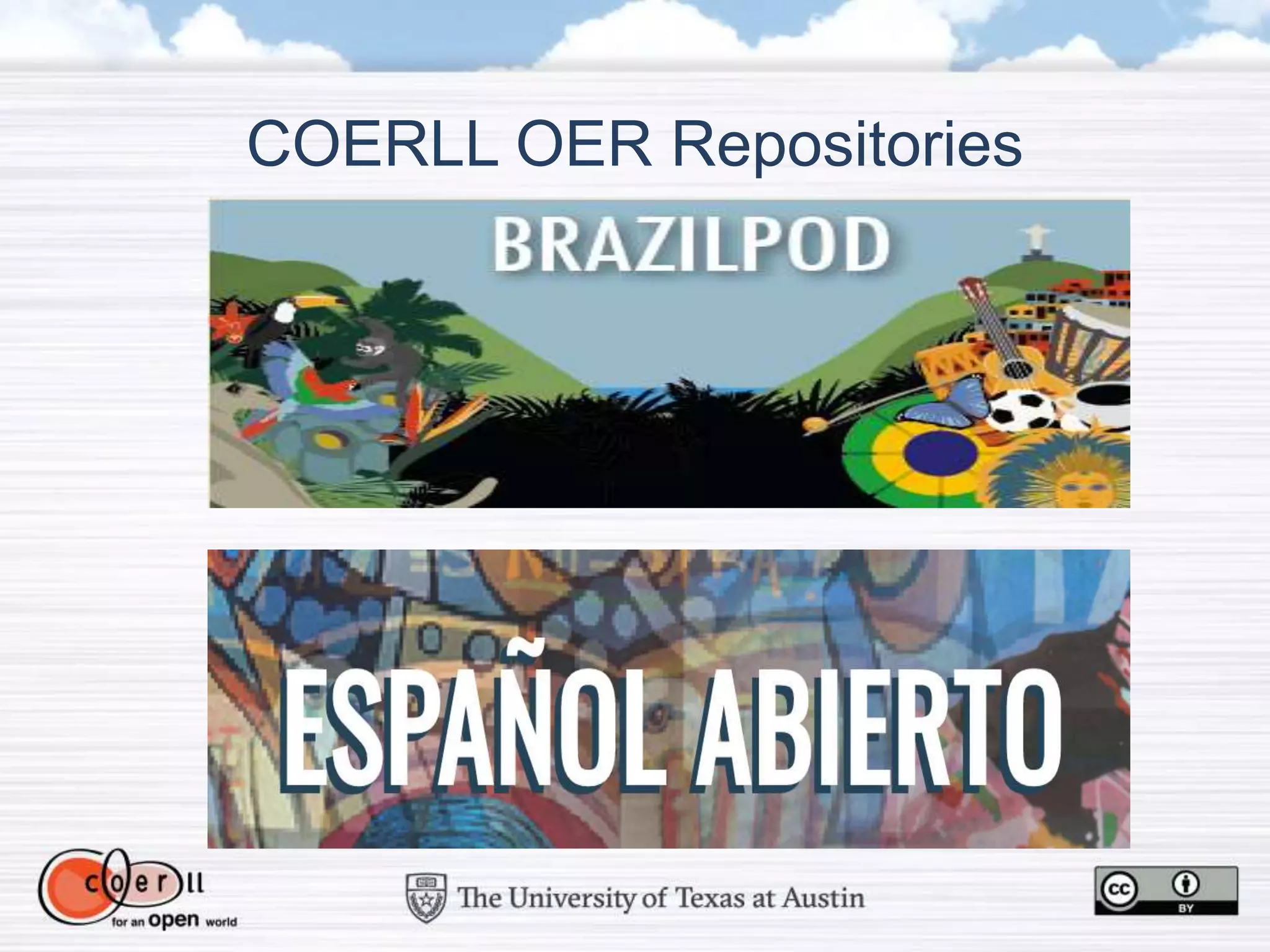 COERLL OER Repositories
 