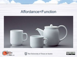 Affordance=Function
 