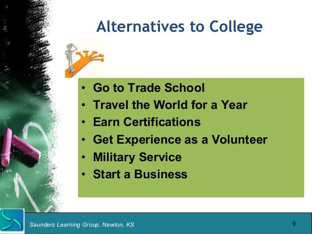 alternatives to college