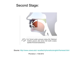 Second Stage: Source:  http://www.uiowa.edu/~acadtech/phonetics/english/frameset.html   