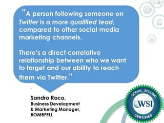 Ut www.wsiwebanalys.se
Affärsnyttan med Twitter
workshop
 