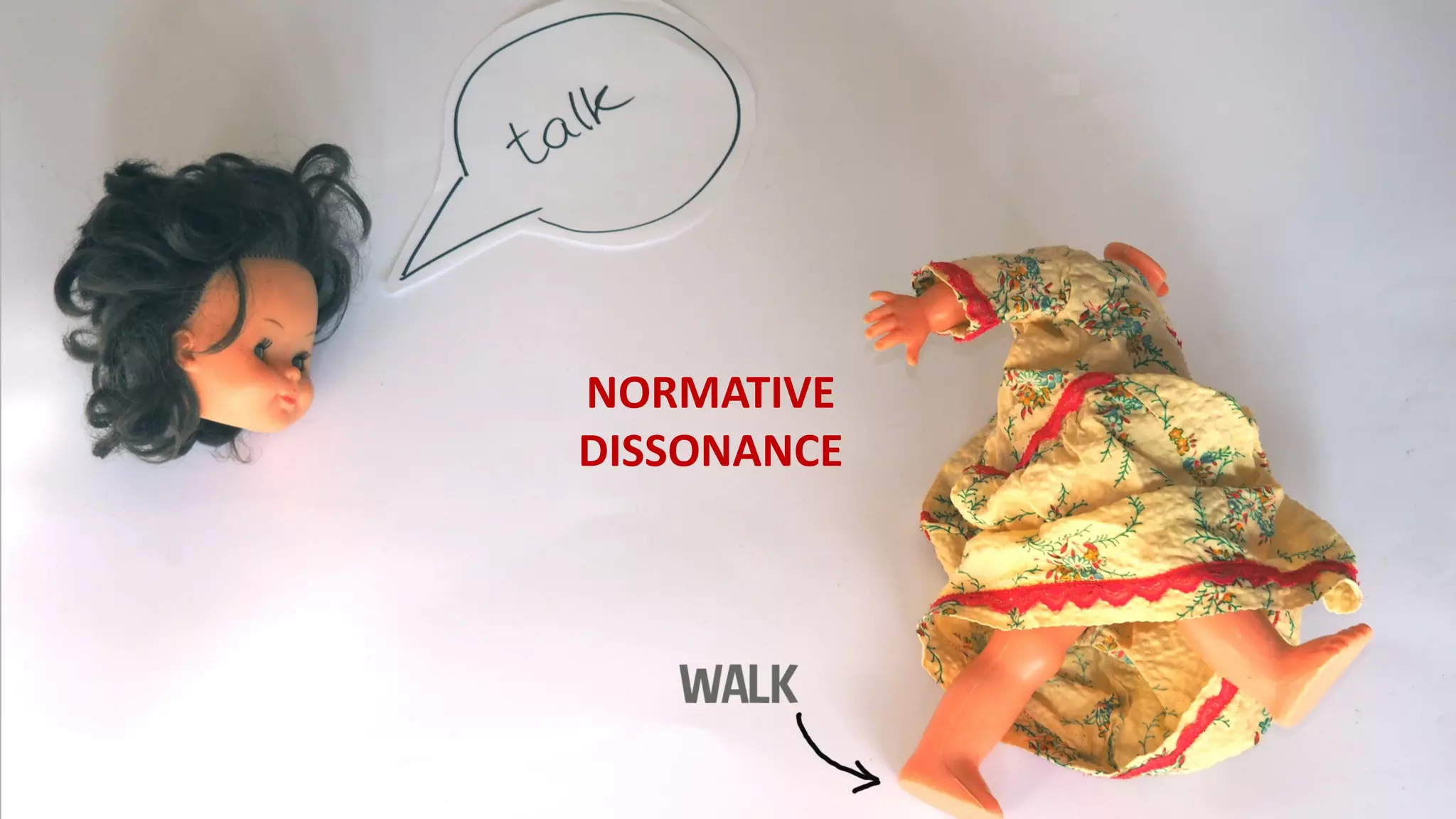 NORMATIVE
DISSONANCE
 