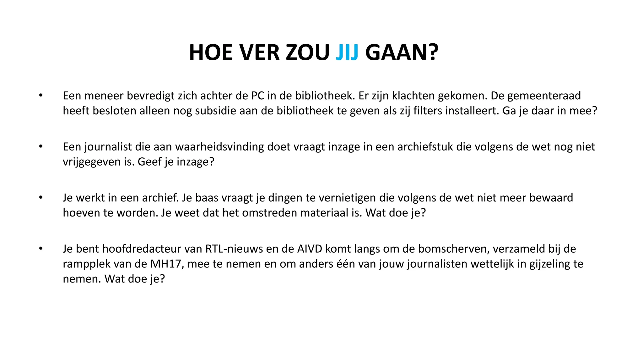 Les absents ont toujours tort
 