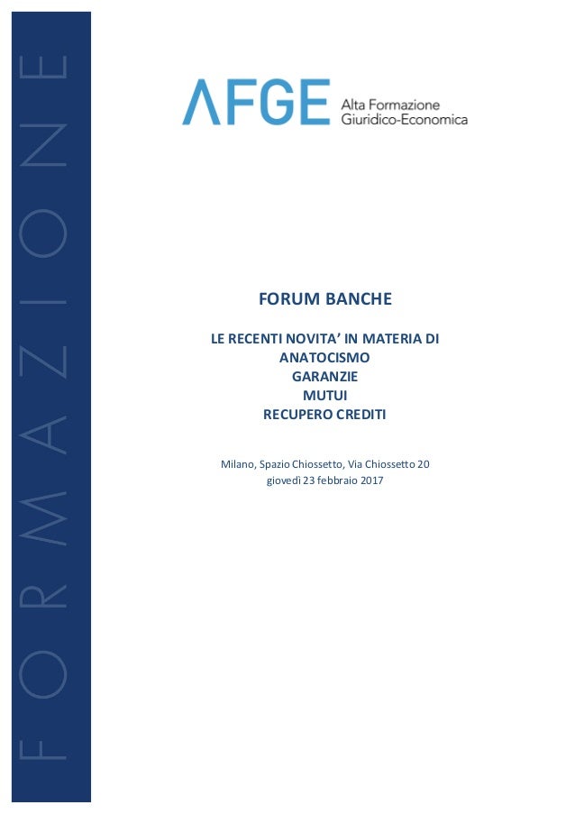 Incontri Forum di consulenza relazione