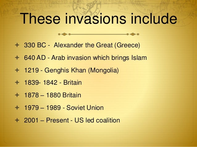 Afghanistan - Introduction