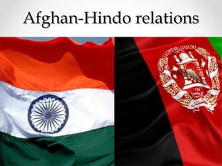 AAffgghhaann--HHiinnddoo rreellaattiioonnss 
 