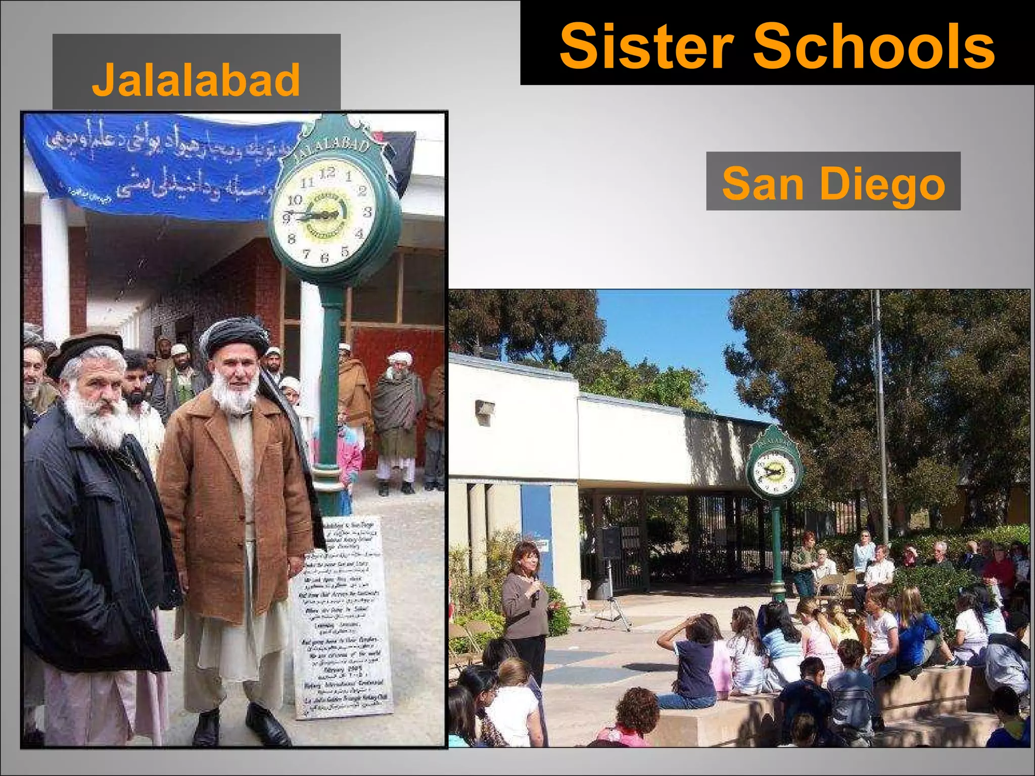 Sister Schools Jalalabad San Diego 