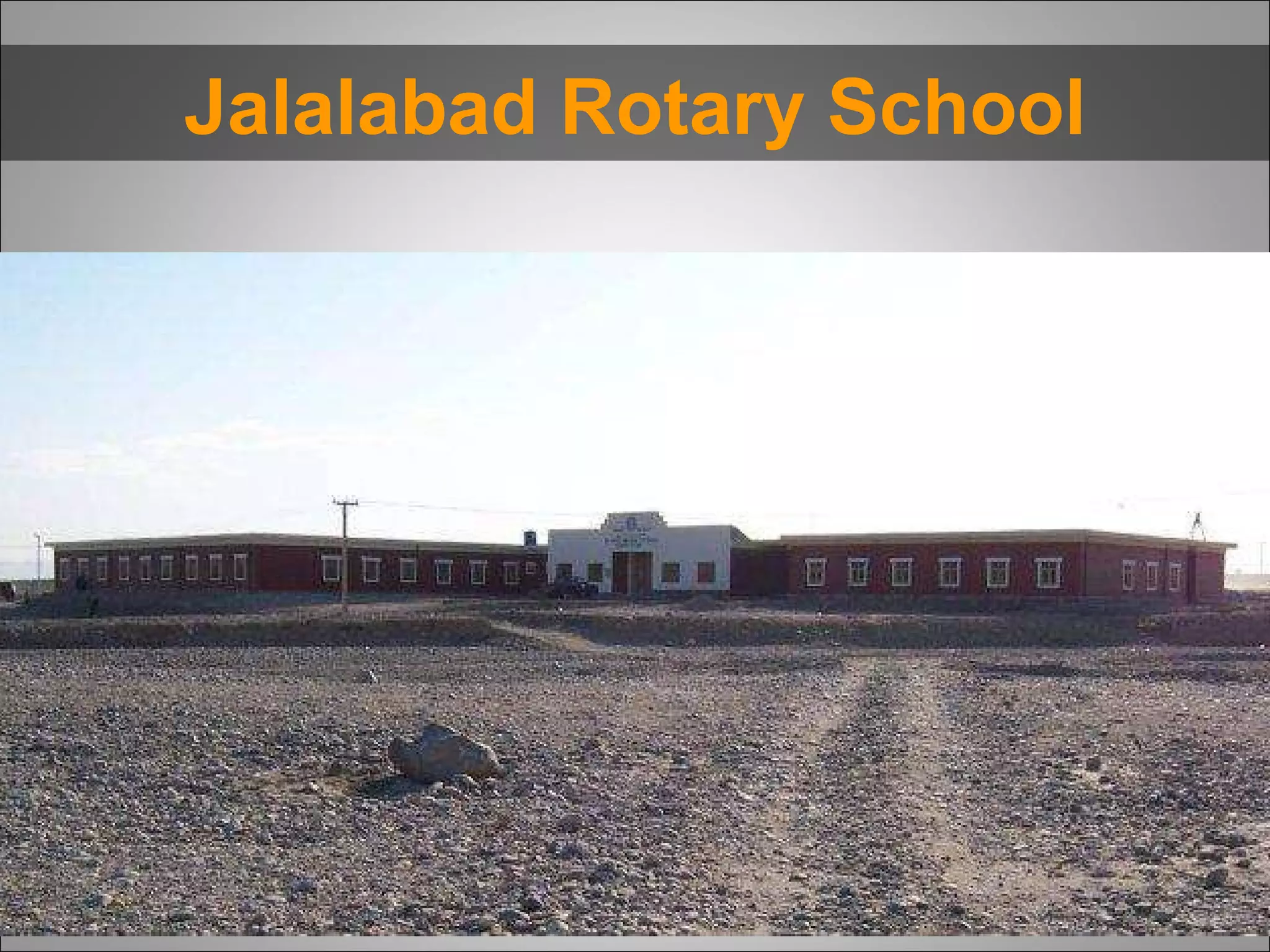 Jalalabad Rotary School 