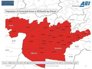 Population of Contested Areas in RC(South) by District




Source: Afghanistan Information Management Services (www.aims.o...