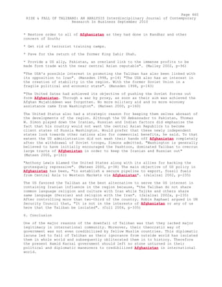 Attack on Afghanistan Formalised before 9/11: was Key to Unlock Route to Gas and Oil from Central Asian Republics.