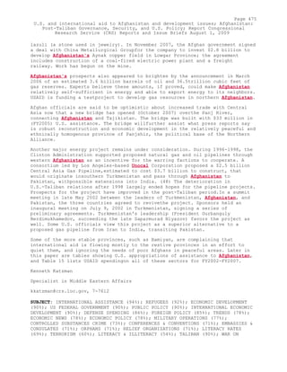 Attack on Afghanistan Formalised before 9/11: was Key to Unlock Route to Gas and Oil from Central Asian Republics.