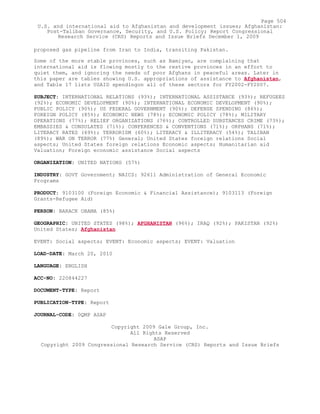 Attack on Afghanistan Formalised before 9/11: was Key to Unlock Route to Gas and Oil from Central Asian Republics.