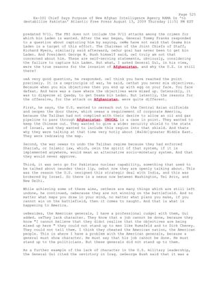 Attack on Afghanistan Formalised before 9/11: was Key to Unlock Route to Gas and Oil from Central Asian Republics.