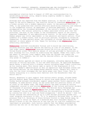 Attack on Afghanistan Formalised before 9/11: was Key to Unlock Route to Gas and Oil from Central Asian Republics.