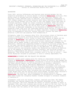 Attack on Afghanistan Formalised before 9/11: was Key to Unlock Route to Gas and Oil from Central Asian Republics.