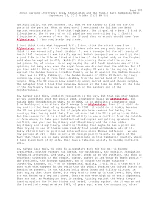 Attack on Afghanistan Formalised before 9/11: was Key to Unlock Route to Gas and Oil from Central Asian Republics.