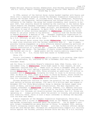 Attack on Afghanistan Formalised before 9/11: was Key to Unlock Route to Gas and Oil from Central Asian Republics.