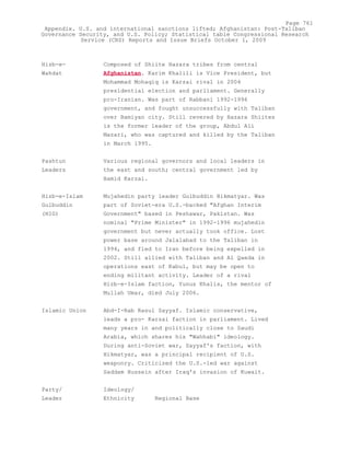 Attack on Afghanistan Formalised before 9/11: was Key to Unlock Route to Gas and Oil from Central Asian Republics.