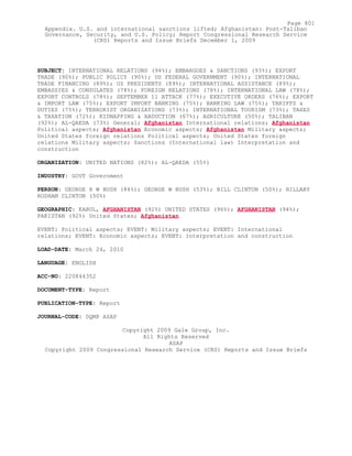 Attack on Afghanistan Formalised before 9/11: was Key to Unlock Route to Gas and Oil from Central Asian Republics.