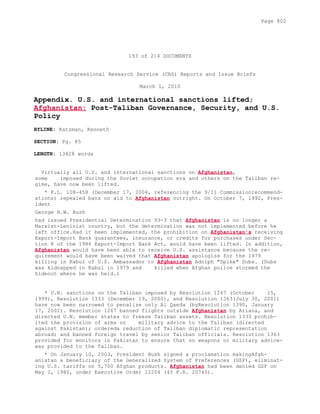 Attack on Afghanistan Formalised before 9/11: was Key to Unlock Route to Gas and Oil from Central Asian Republics.