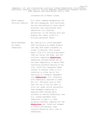 Attack on Afghanistan Formalised before 9/11: was Key to Unlock Route to Gas and Oil from Central Asian Republics.