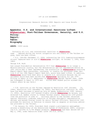 Attack on Afghanistan Formalised before 9/11: was Key to Unlock Route to Gas and Oil from Central Asian Republics.
