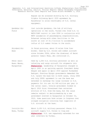 Attack on Afghanistan Formalised before 9/11: was Key to Unlock Route to Gas and Oil from Central Asian Republics.