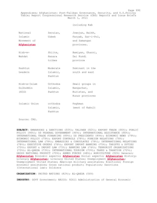 Attack on Afghanistan Formalised before 9/11: was Key to Unlock Route to Gas and Oil from Central Asian Republics.